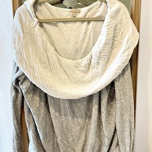 Anthropologie | Bordeaux Cowl Neck Sweater